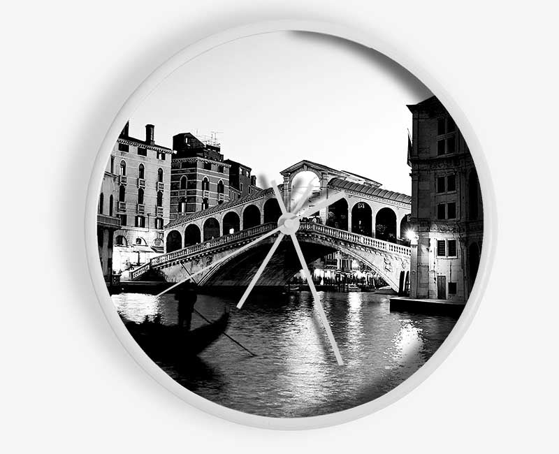 Venice Gondela Clock - Wallart-Direct UK
