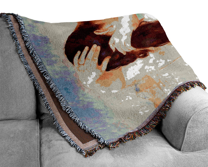 Renoir A Bather Woven Blanket