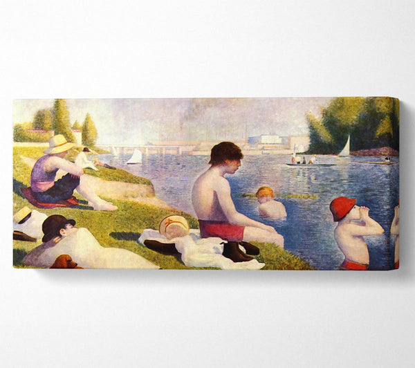 Seurat A Swimming Pool In Asnie`re