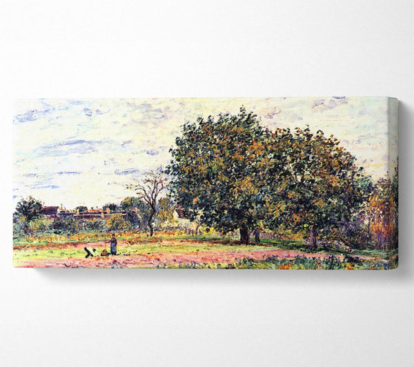 Sisley, eine Arbeiterin auf dem Feld