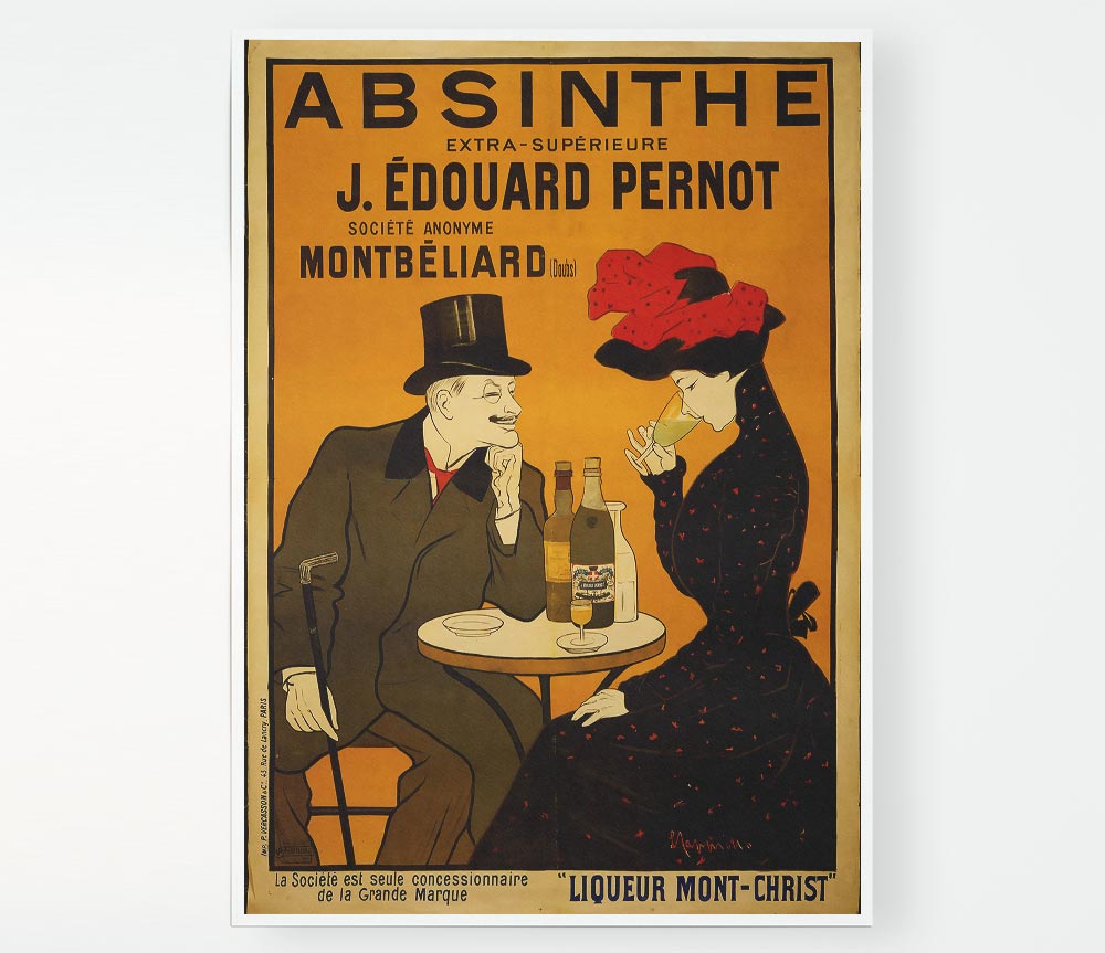 Absinthe Print Poster Wall Art