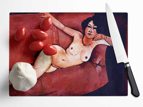 Modigliani Act On A Sofa Almaiisa Glass Chopping Board