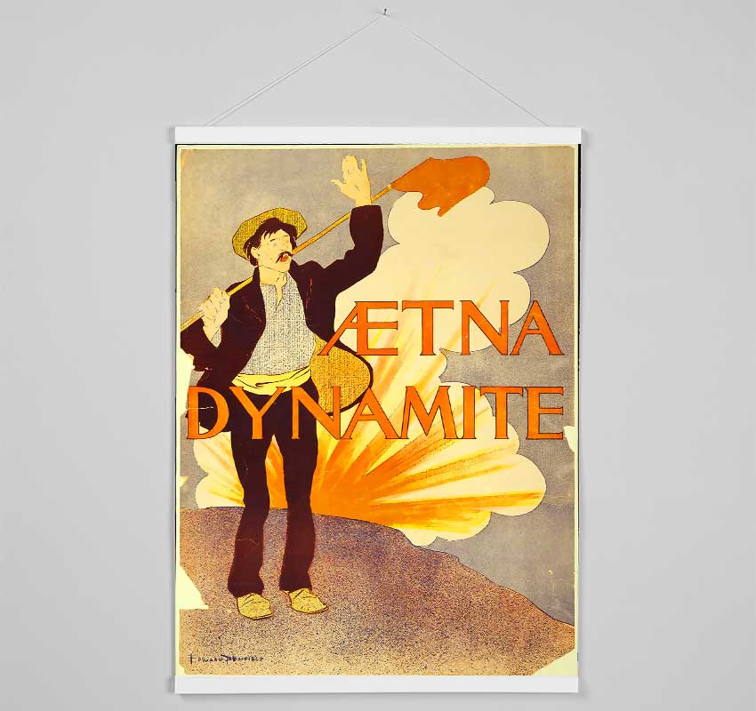 Aetna Dynamite Hanging Poster - Wallart-Direct UK