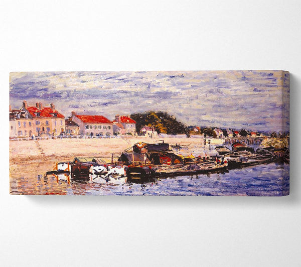 Sisley Barges auf der Loing