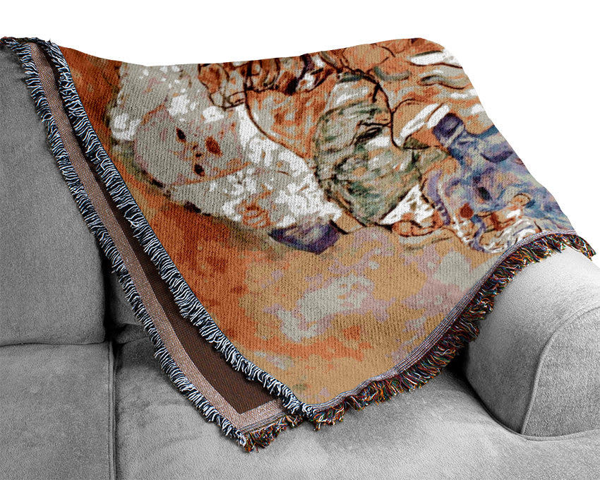 Klimt Baby Woven Blanket