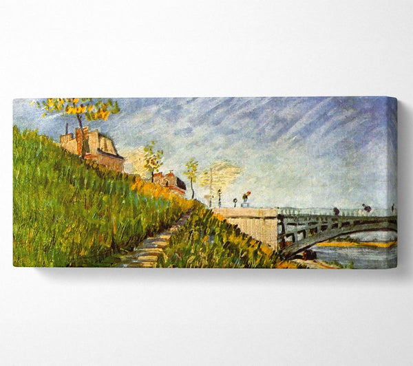 Van Gogh Banks Of The Seine With Pont De Clichy