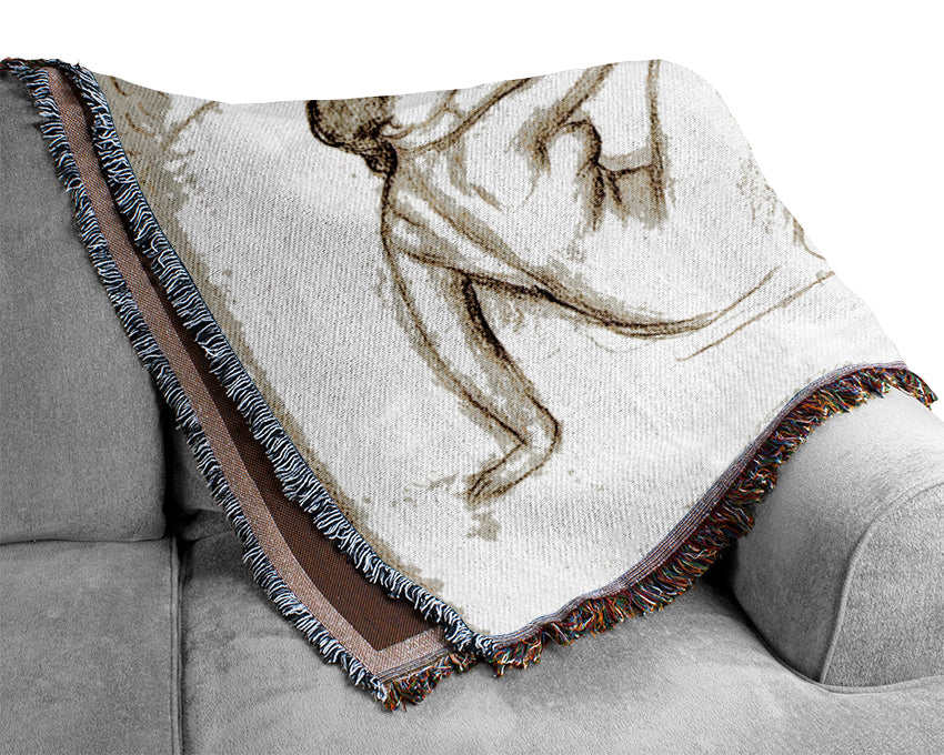 Renoir Bather 2 Woven Blanket