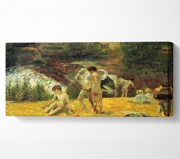 Gauguin Bathing In The Mill Of Bois D Amour