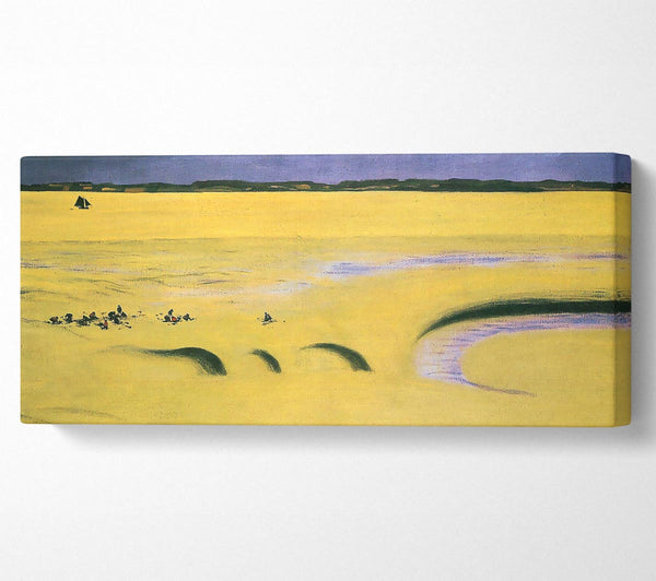 Felix Vallotton Beach At Low Tide