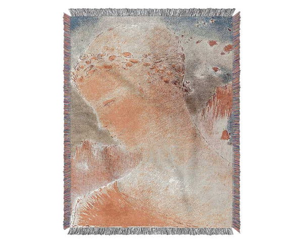 Odilon Redon Beatrice Woven Blanket