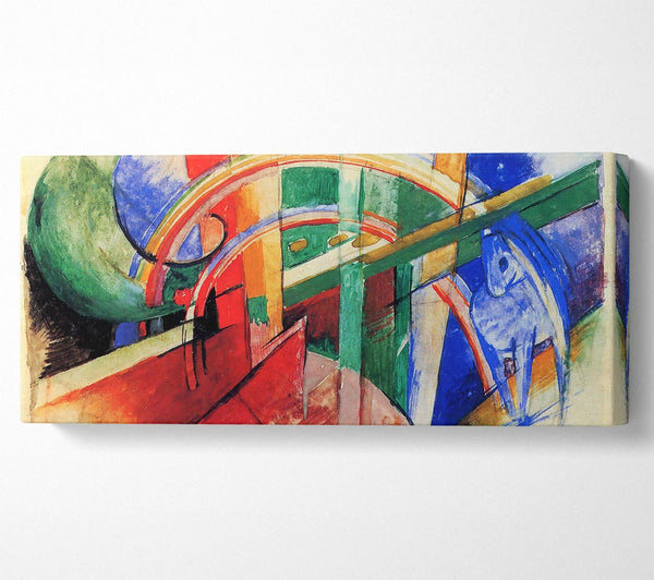 Franz Marc Blue Horse With Rainbow