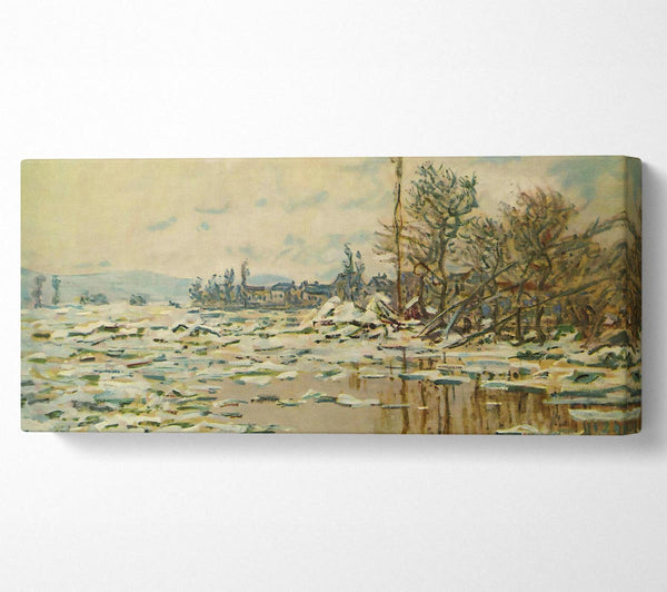 Monet Aufbrechen des Eises