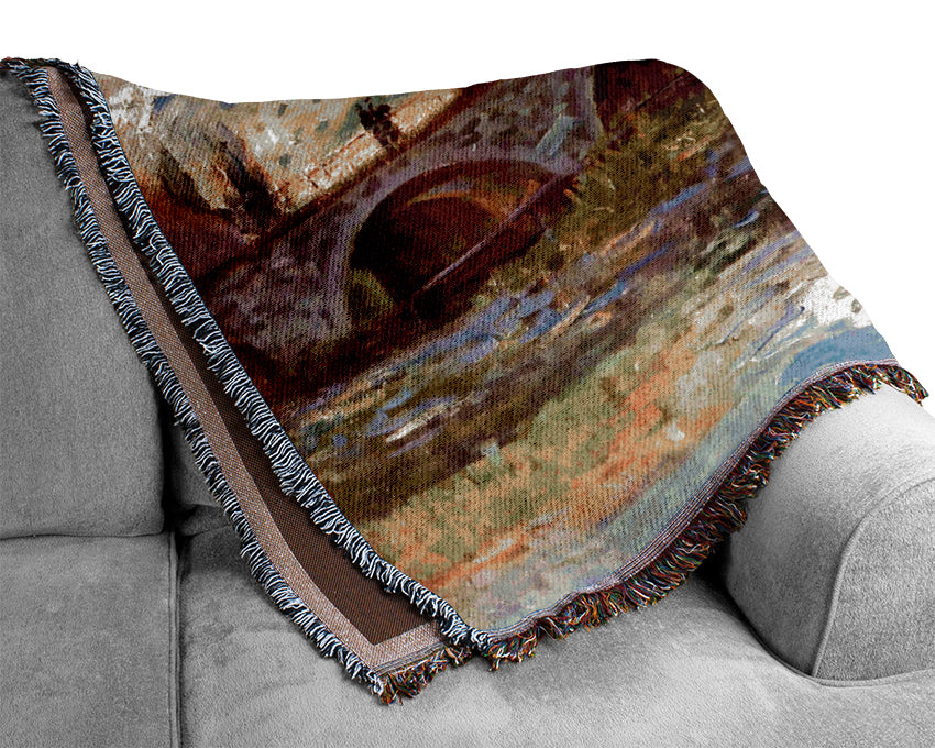 Sisley Bridge Of Moret Woven Blanket