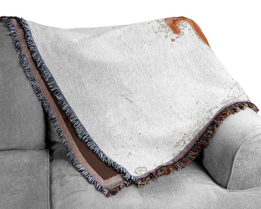 Toulouse Lautrec Carriage With Dog Woven Blanket