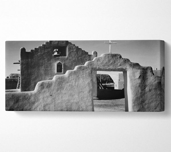 Ansel Adams Kirche in Taos Pueblo, New Mexico 2