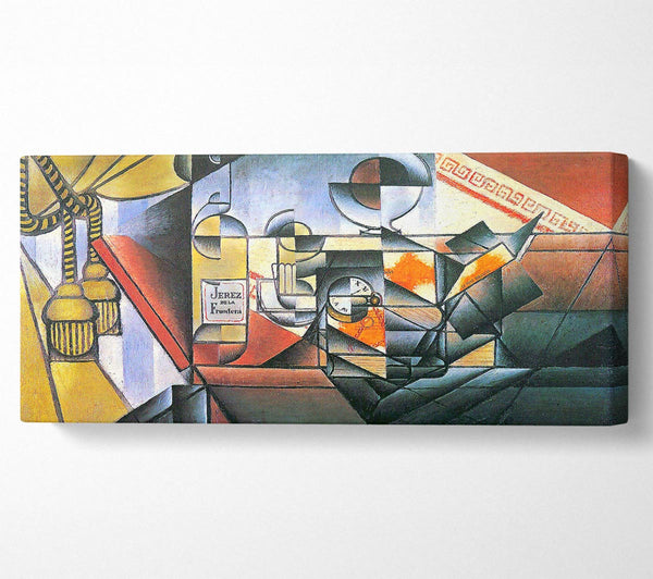 Juan Gris Uhr und Flasche Jerez De La Frontera