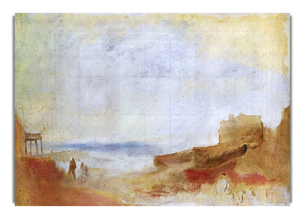 Küstenszene mit Gebäuden von Joseph Mallord Turner