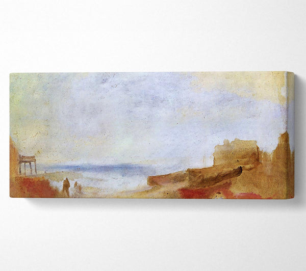 Joseph Mallord Turner Coastal Scene With Buildings
