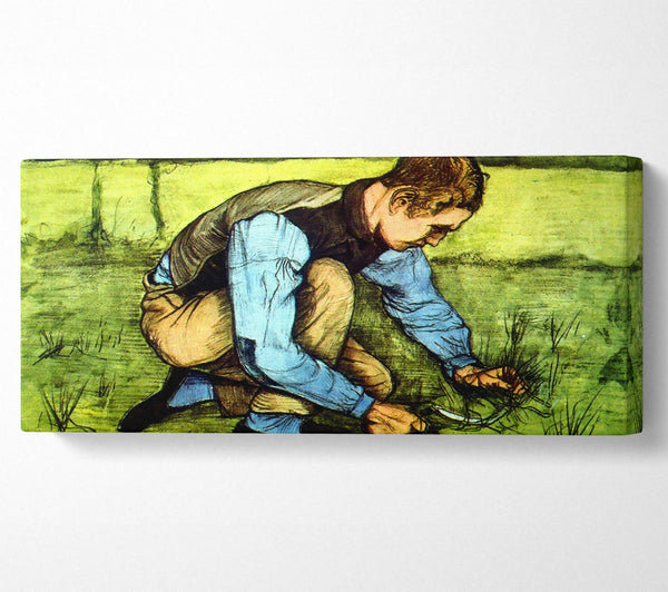 Van Gogh Cutting Grass