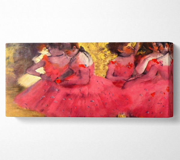 Degas Dancers In Pink Between The Scenes