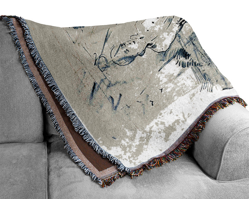 Toulouse Lautrec Declaration Woven Blanket