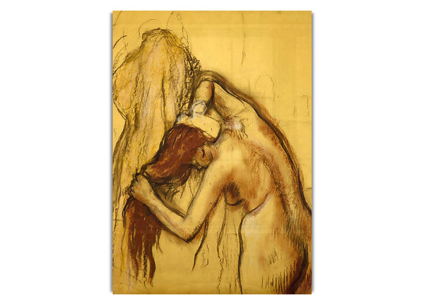 Degas, Frau trocknet sich ab