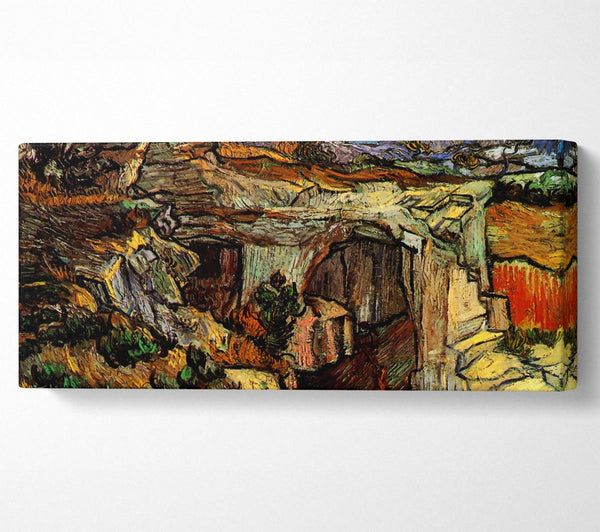 Van Gogh Entrance To A Quarry Near Saint-Remy