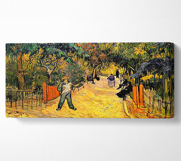 Van Gogh Entrance To The Public Park In Arles