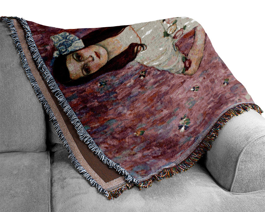 Klimt Eugenia Primavesi Woven Blanket
