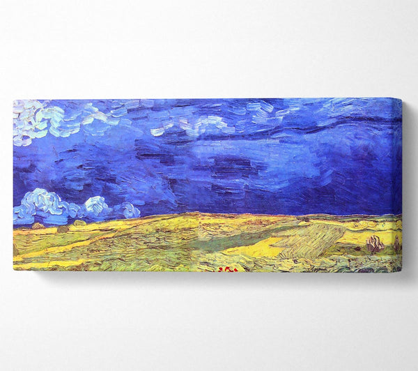Van Gogh Field Under Storm Heaven