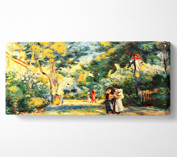 Van Gogh Figures In The Garden