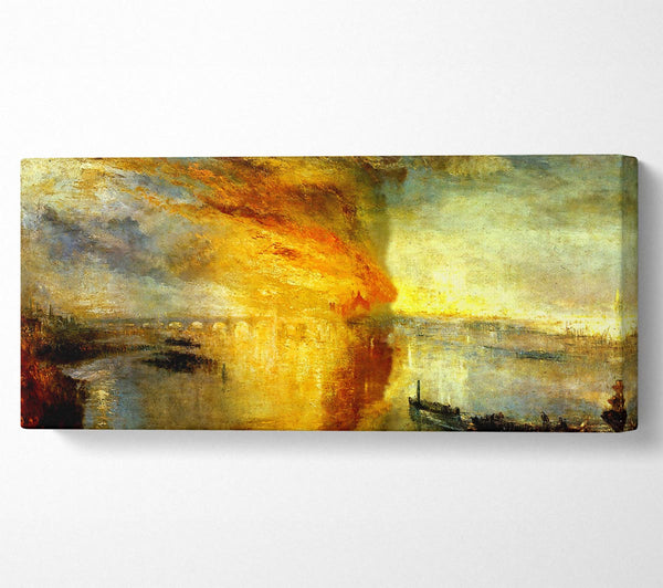 Joseph Mallord Turner Fire At The Parliament Building In 1834