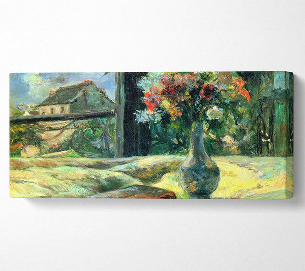 Gauguin Flower Vase In Window