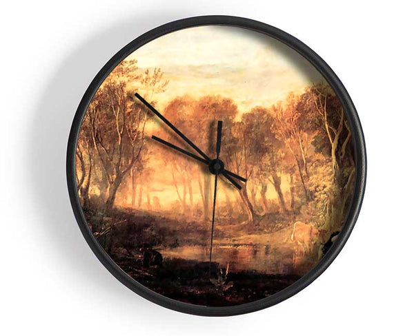 Joseph Mallord Turner Forest Of Bere Clock - Wallart-Direct UK