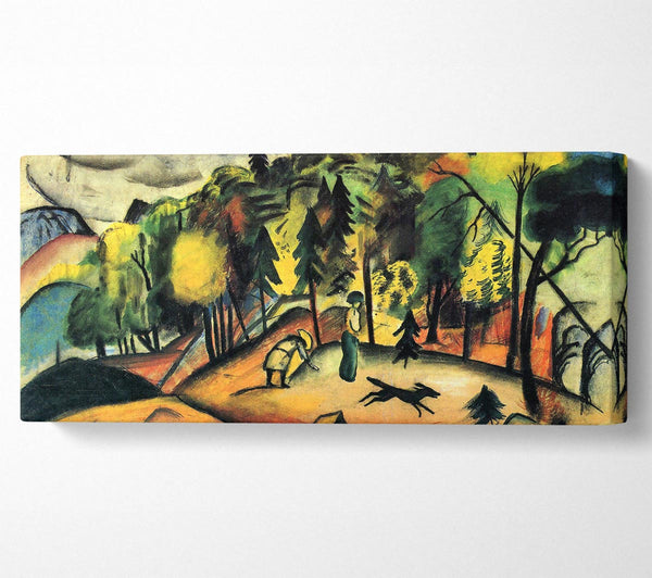 August Macke Waldspaziergang