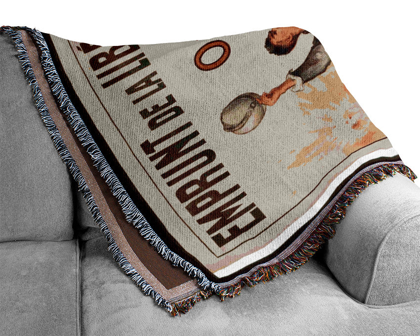 French Liberation 2 Woven Blanket