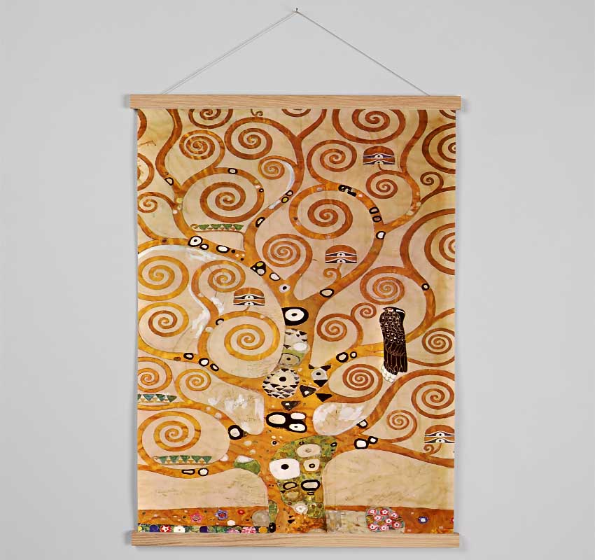 Klimt Frieze 2 Hanging Poster - Wallart-Direct UK