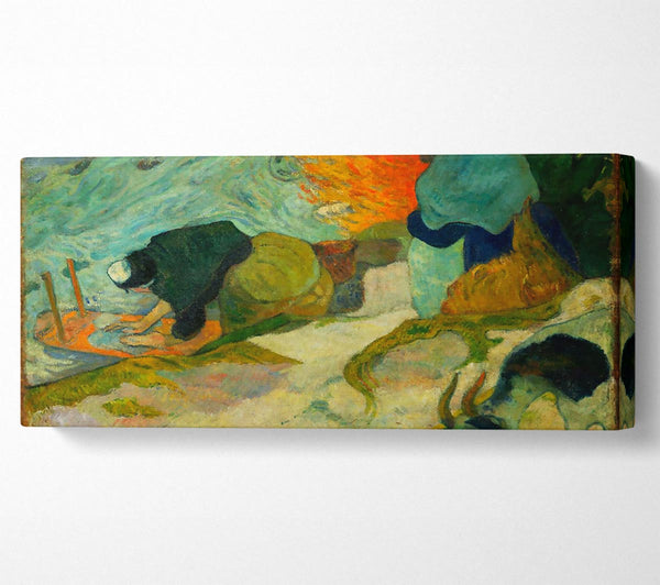 Gauguin Washerwomen In Arles