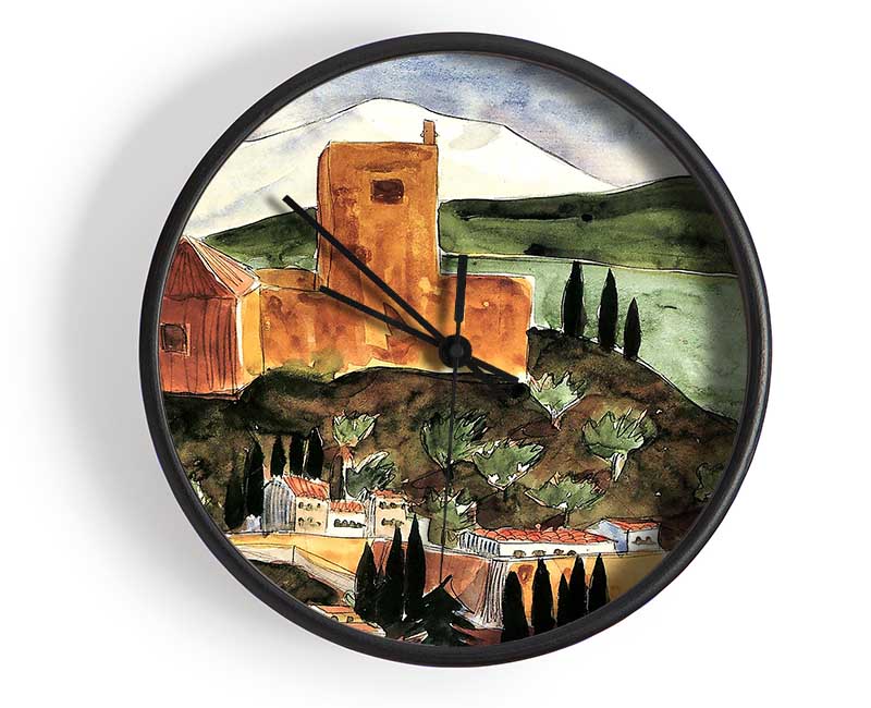 Walter Gramatte Granada 2 Clock - Wallart-Direct UK