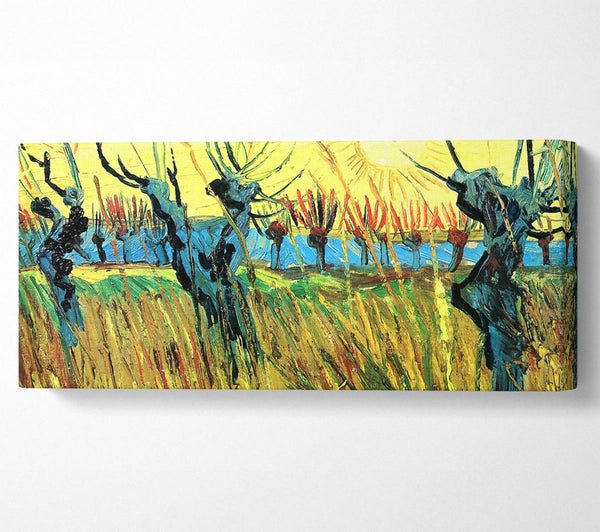 Van Gogh Grazing At Sunset