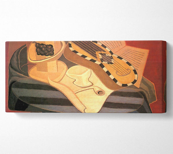 Juan Gris Guitar With Ornaments
