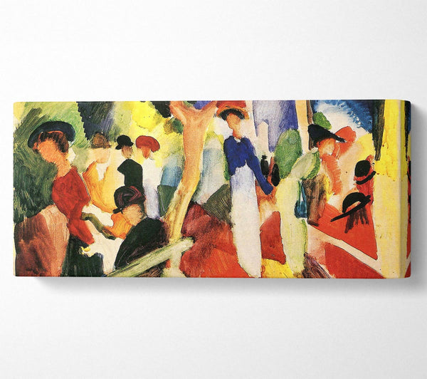 August Macke Hutgeschäft an der Promenade