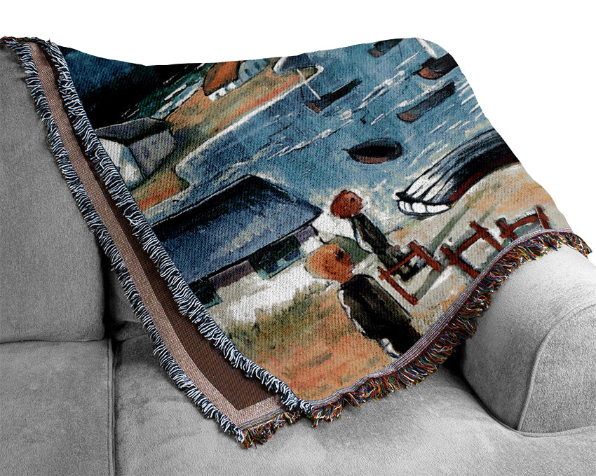 Walter Gramatte Hiddensoe Woven Blanket