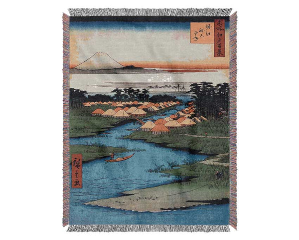 Hiroshige Horie And Nekozane Woven Blanket
