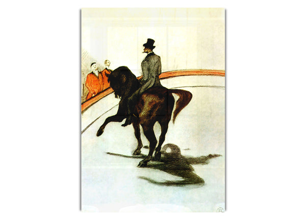 Pferd in der Manege von Toulouse Lautrec