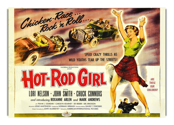 Hot Rod Girl-Poster 2