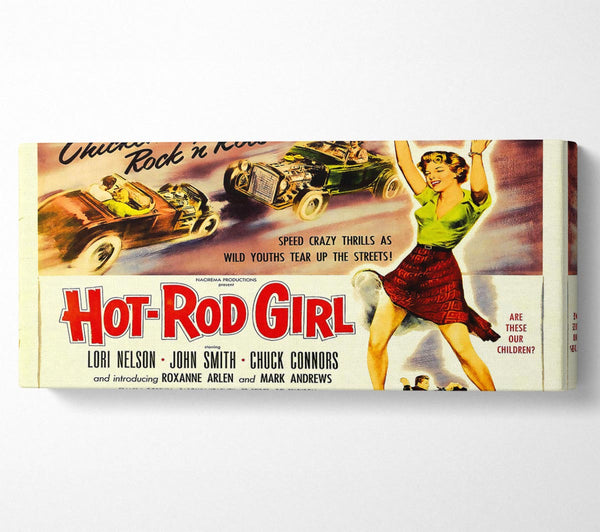 Hot Rod Girl-Poster 2