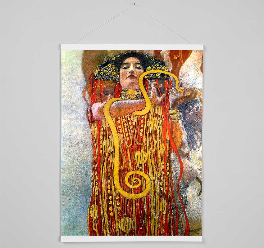 Klimt Hygeia Hanging Poster - Wallart-Direct UK