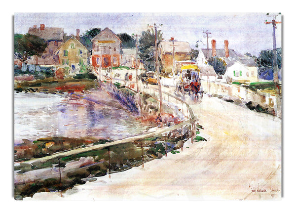 In Gloucester von Hassam