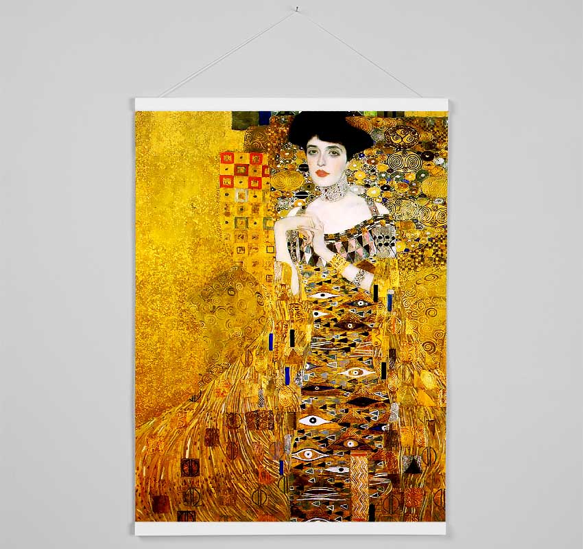 Klimt Adele Bloch-Bauer Hanging Poster - Wallart-Direct UK